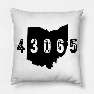 43065 Zip Code Powell Columbus Ohio Pillow