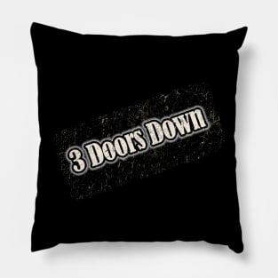 nyindirprojek - 3 Doors Down Pillow