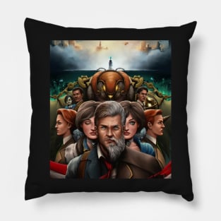 Bioshock Story Canvas Print Pillow