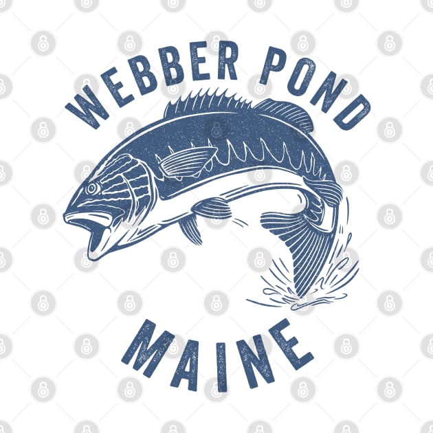 Webber Pond Maine by Eureka Shirts