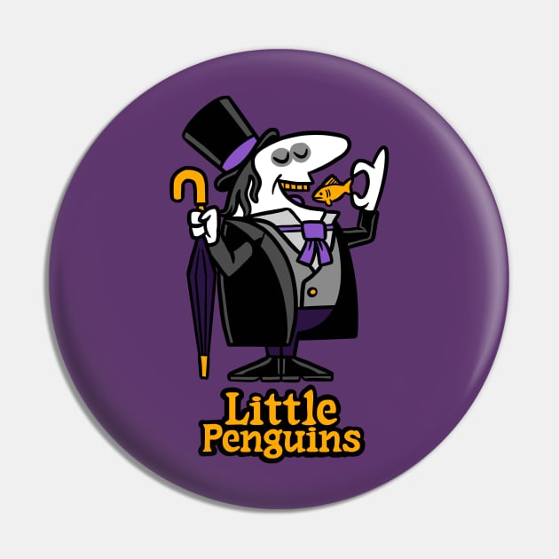 Little Penguins Pin by harebrained