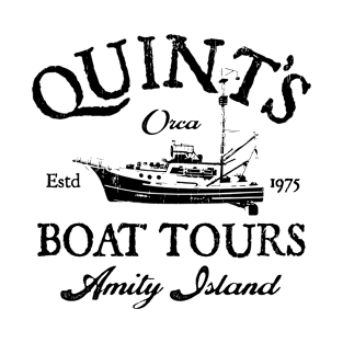 JAWS - Quint's boat tours T-Shirt