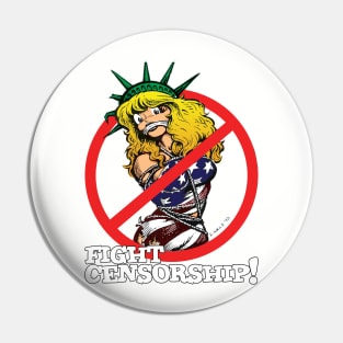 Fight Censorship! Pin