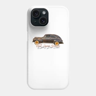 1948 Ford Super Deluxe Eight 2 Door Sedan Phone Case