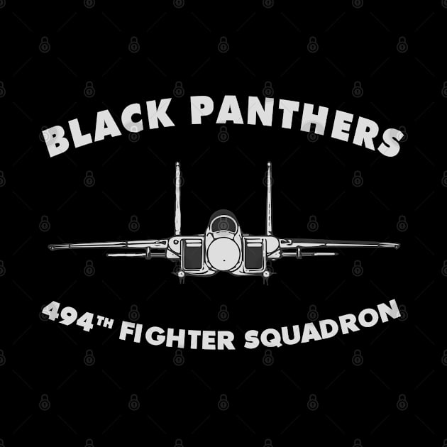 494th Fighter Squadron Black Panthers USAF F15 by DesignedForFlight