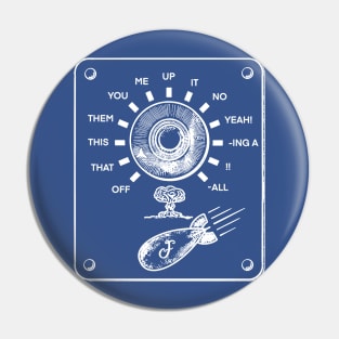 F-Bomb Selector Royal Remix Pin