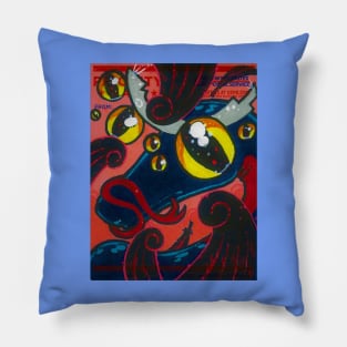 Demon Snake Trueform Slap Pillow