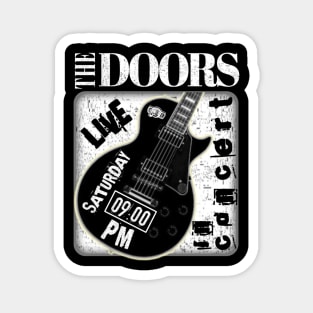 The doors guitar Magnet