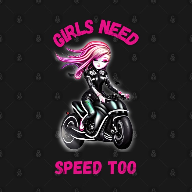 Girls Need Speed Too by masksutopia