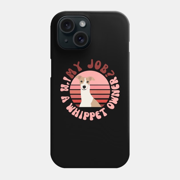 Whippet Phone Case by Cinnamonbun