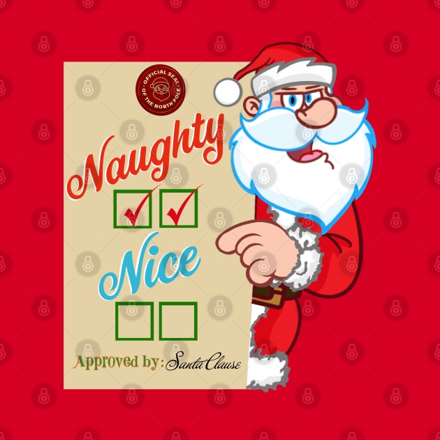 Checked twice NAUGHTY by ART by RAP