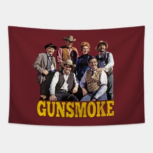 Gunsmoke - Group - 50s/60s Tv Western Tapestry