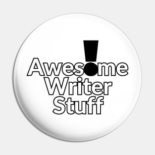 Awesome Writer Stuff Pin