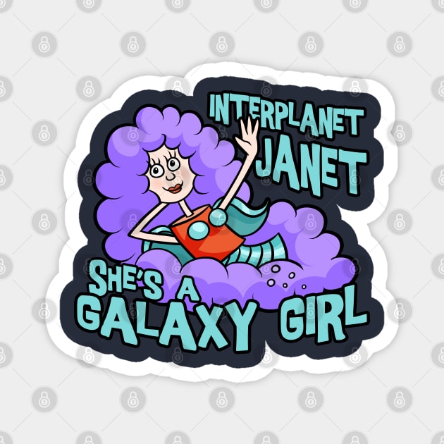 Interplanet Janet Magnet by Ellador