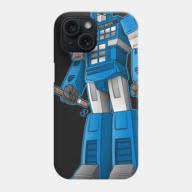 Optimus Time Phone Case by jparish