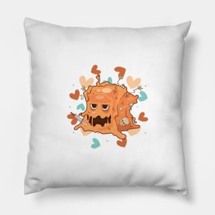 Let Me Be Your Valenslime Roleplaying RPG Geek Couple Gift Pillow