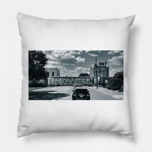 Train Crossing Pillow