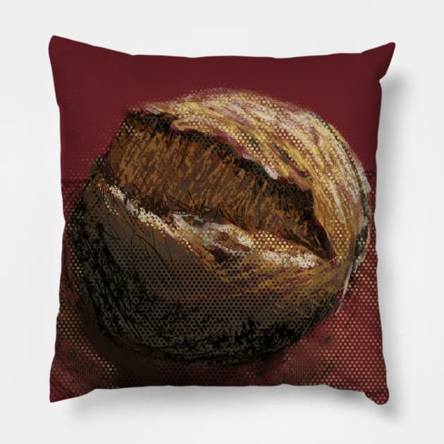 Bready Pillow by ericamhf86