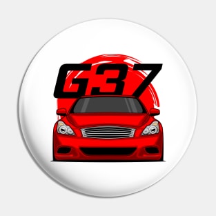 Front Red G37 JDM Pin