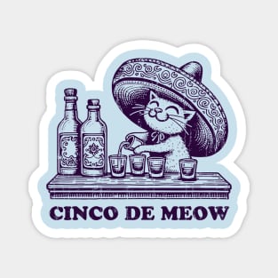 Cinco de Meow Magnet