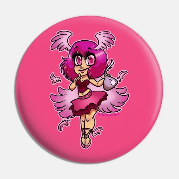 Valentine Angel Pin by hrfarrington