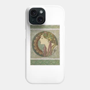 Laurel by Mucha Phone Case