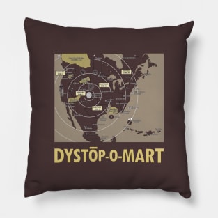 Habitable Zone Franchise Map by Dystopomart Pillow