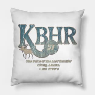 Vintage 90's KBHR Am Northern Exposure Pillow