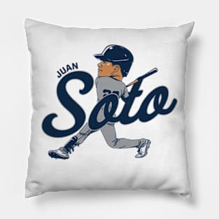 Juan Soto New York Y Caricature Pillow