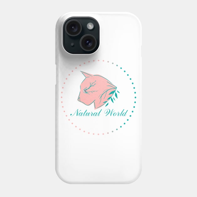 Natural cat Phone Case by Katrin Moth