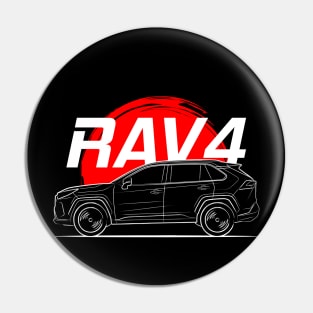 RAV4 SUV Minimalist Style Pin