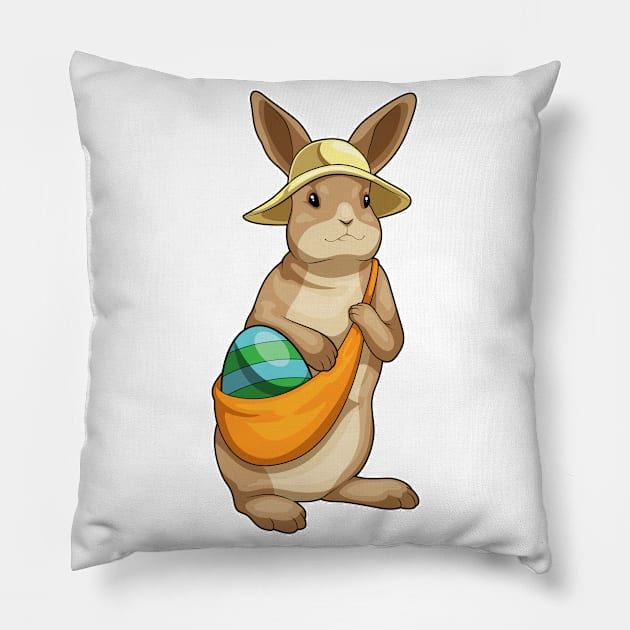 Bunny Easter Easter egg Bag Pillow by Markus Schnabel