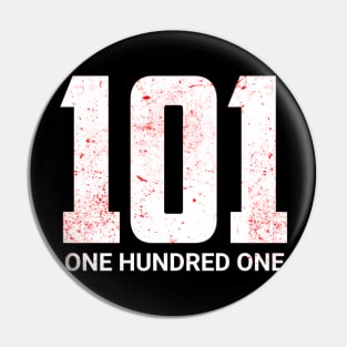 101 special number Pin