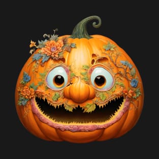 Glamorous Pumpkin for Helloween T-Shirt