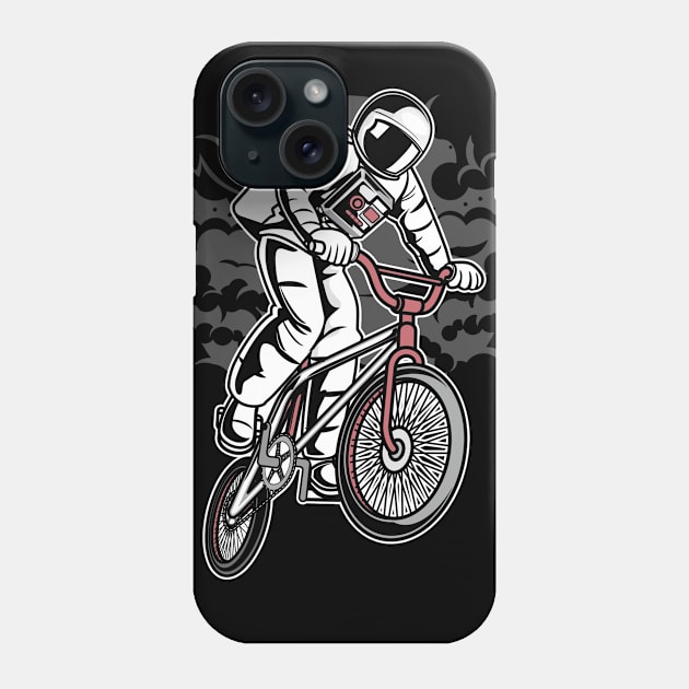 Astronaut Bike Phone Case by dblvnk