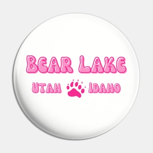 Bear Lake Utah Idaho Gift Shirt Pin