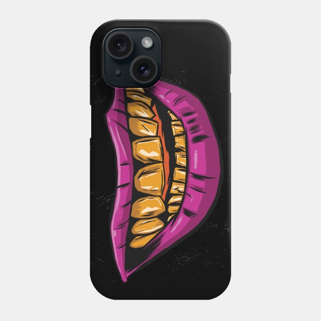 Evil Joking Clown Smile - Funny Quarantine Phone Case by Kali Space