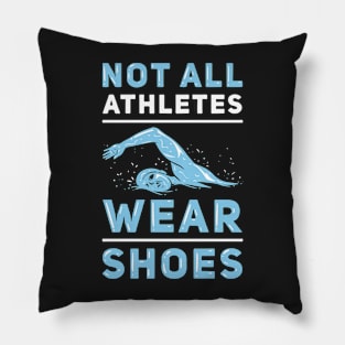 SWIMMING: Athletes Shoes Pillow