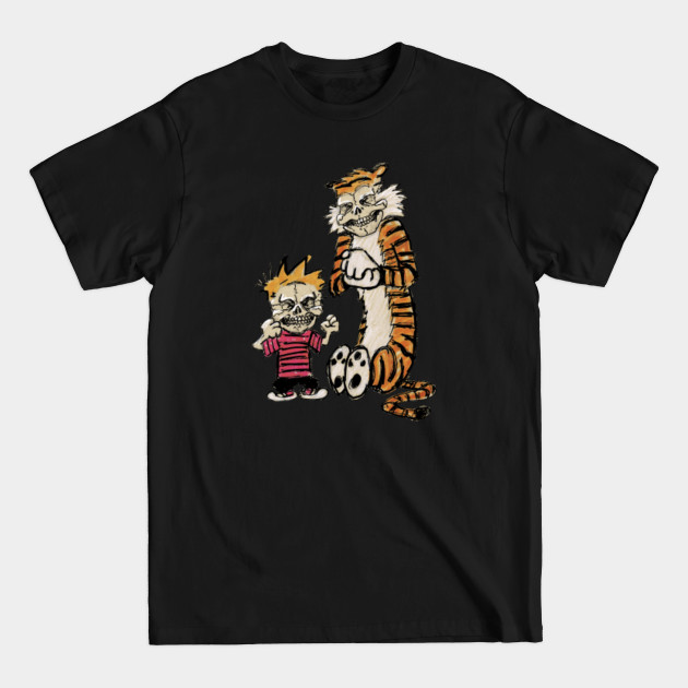 Disover Skullvin and Skullbes - Calvin And Hobbes - T-Shirt