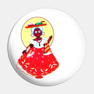 Bahia doll Pin