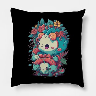 Kawaii Wonderland - Embrace the Cutest Charms Pillow