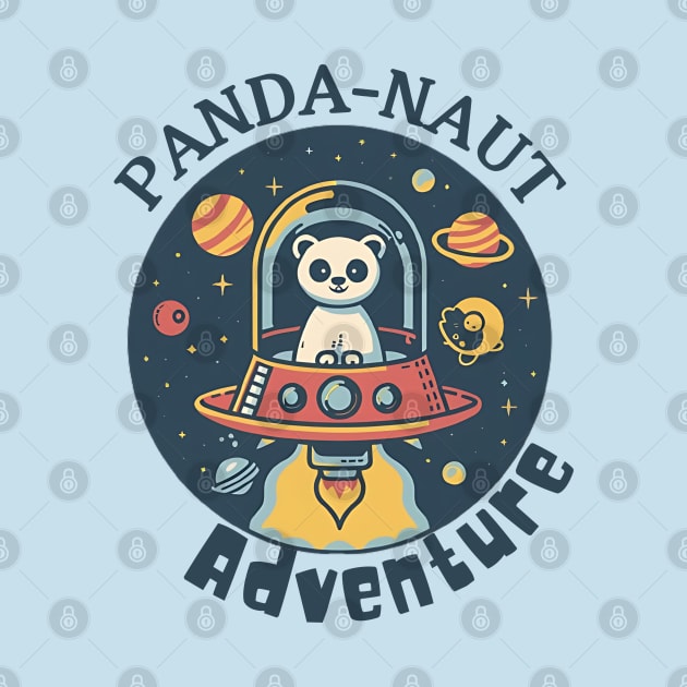 Panda-naut astronaut by LionKingShirts