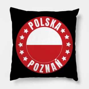 Poznań Polska Pillow