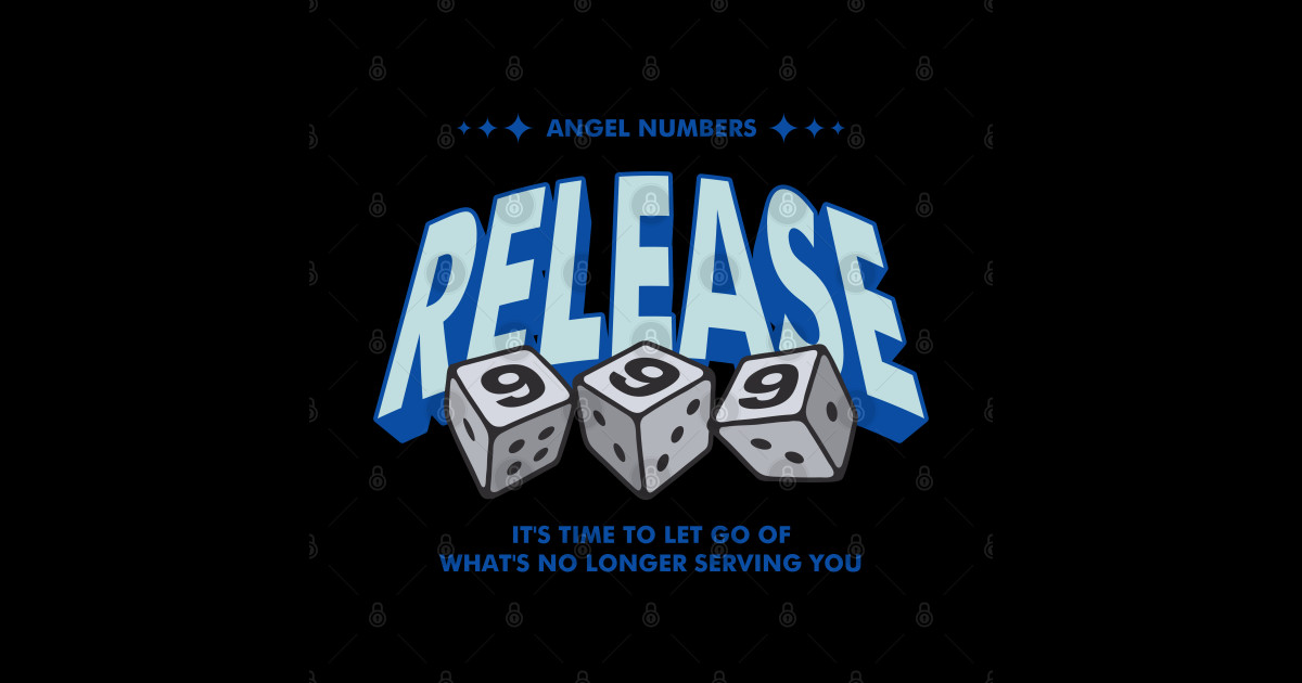Angel Numbers 999 Release word lettering art - Lettering - Posters and ...