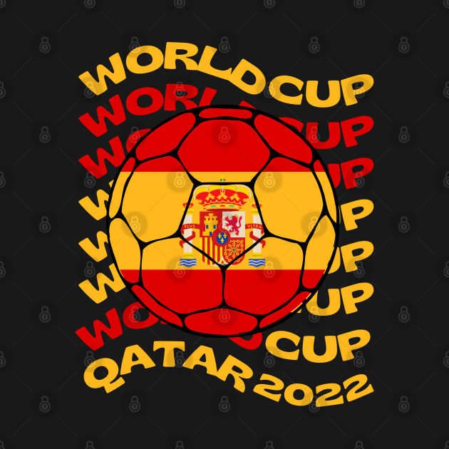 Spain World Cup by footballomatic