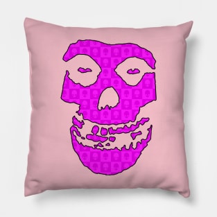 Crimson Ghost - Pink Aliens Pillow