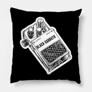 Sabbath pedals effect Pillow