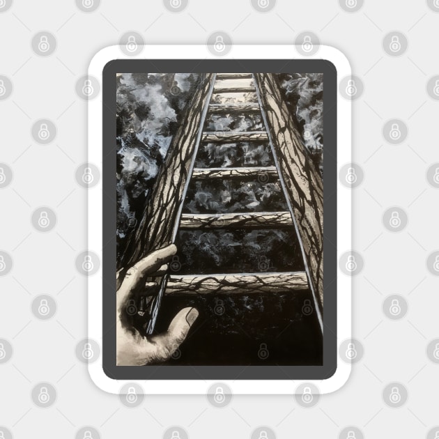 Stairway to Heaven Magnet by SeanKalleyArt