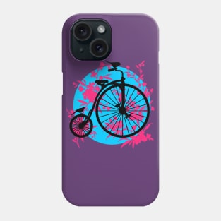 Birds on a bicycle Phone Case