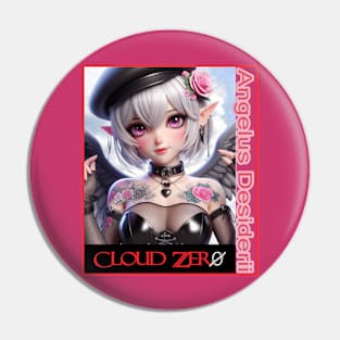 Cloud Zer0 Angel Girl Pin